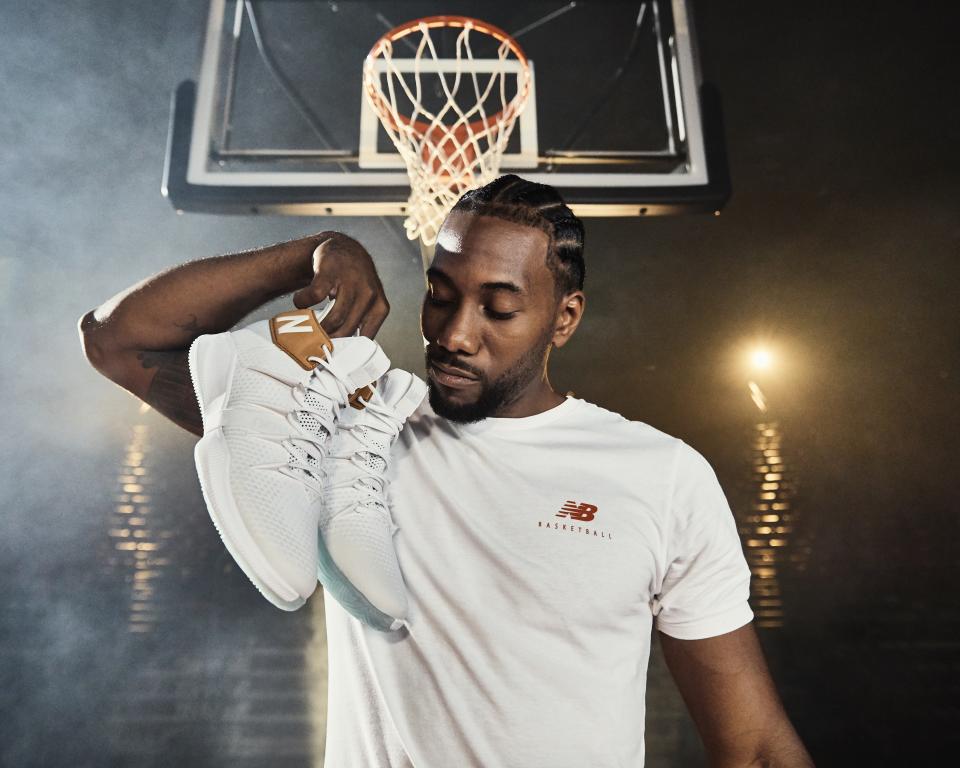 Los Angeles Clippers small forward Kawhi Leonard is a New Balance ambassador.