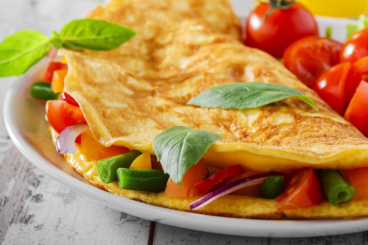 Veggie omelet