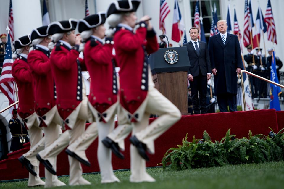 French President Macron visits Trump in 3-day trip to Washington