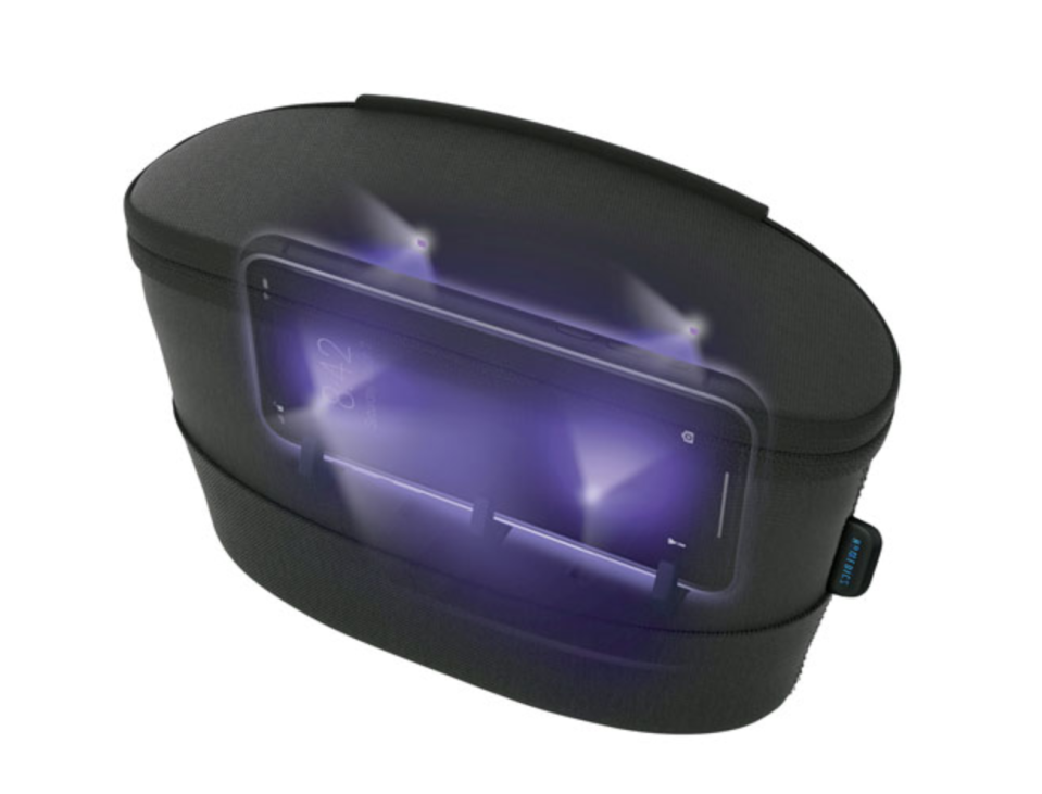 HoMedics UV-Clean Portable Sanitizer Bag. Image via Best Buy.