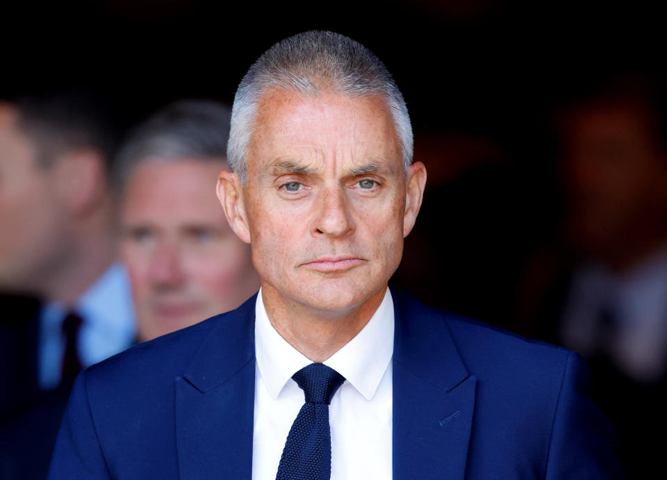 LONDON, UNITED KINGDOM - JULY 05: (EMBARGOED FOR PUBLICATION IN UK NEWSPAPERS UNTIL 24 HOURS AFTER CREATE DATE AND TIME) Tim Davie, Director-General of the BBC, attends a service to celebrate the 75th anniversary of the NHS at Westminster Abbey on July 5, 2023 in London, England.  The NHS was founded in 1948, introduced by Labour's Health Minister Aneurin 'Nye' Bevan, and was the first universal health system free at the point of delivery to be available to all. Currently, the NHS has over 1.6 million interactions with people across the UK per day. Nine in 10 people agree that healthcare should be free of charge, more than four in five agree that care should be available to everyone and that the NHS makes them most proud to be British. (Photo by Max Mumby/Indigo/Getty Images)