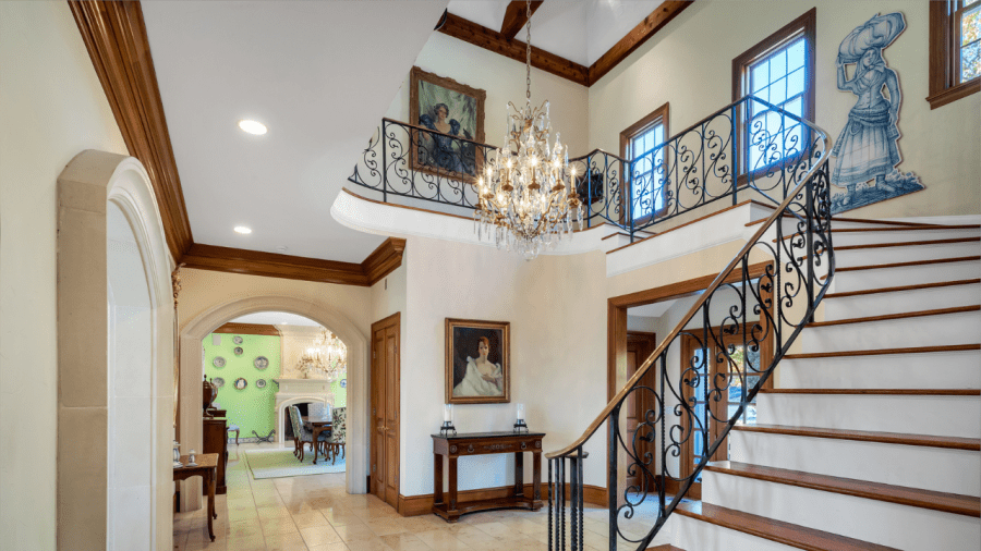 Inside the 9,067-square-foot Cincinnati chateau. (Courtesy Photo/Chris Farr with The First Showing)