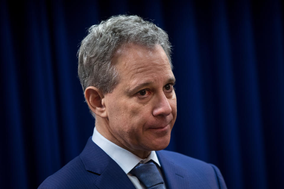 New York Attorney-General Eric Schneiderman resigned from office this week after four women accused him of physical violence. Source: Getty