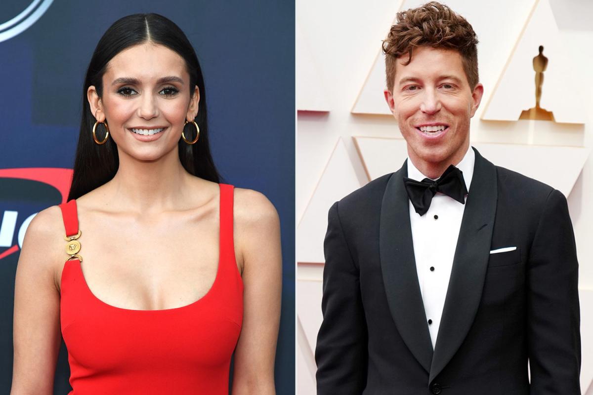 Shaun White and Nina Dobrev were seen holding hands as they went