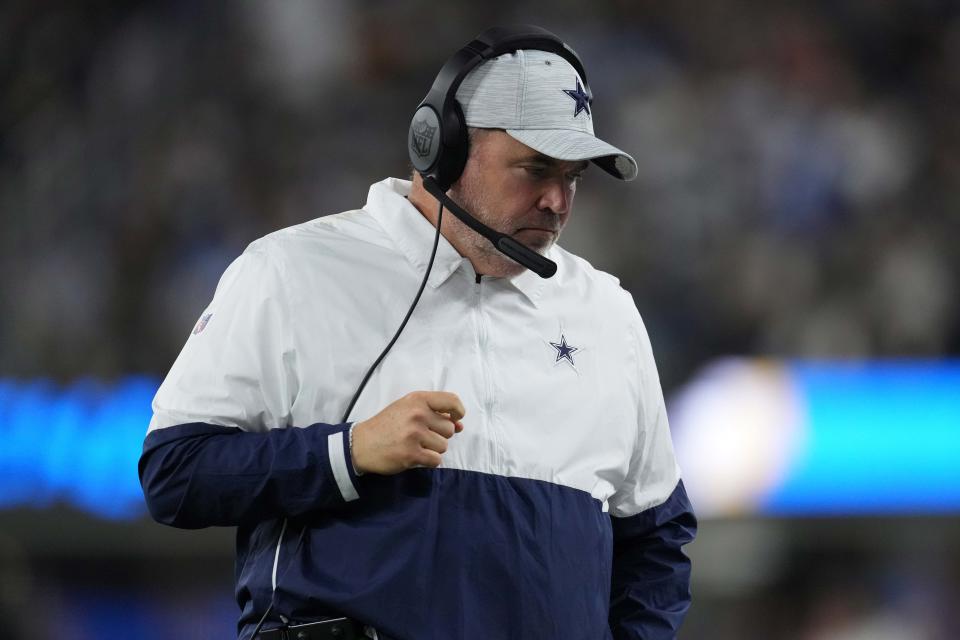 Dallas Cowboys head coach Mike McCarthy