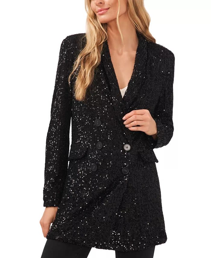 sequin blazer