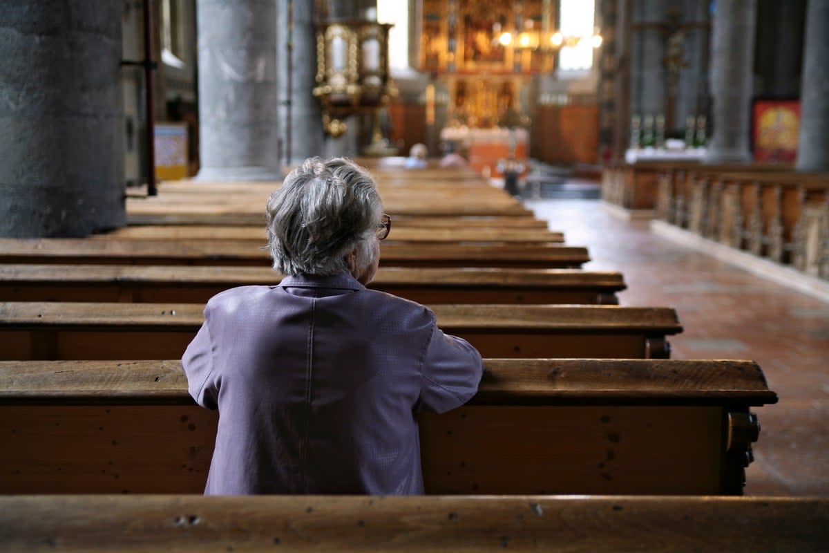 Religious belief has declined sharply in the UK over the pas four decades.  (Getty Images)