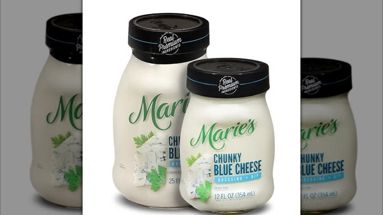 bottles of Maries Chunky Blue Cheese