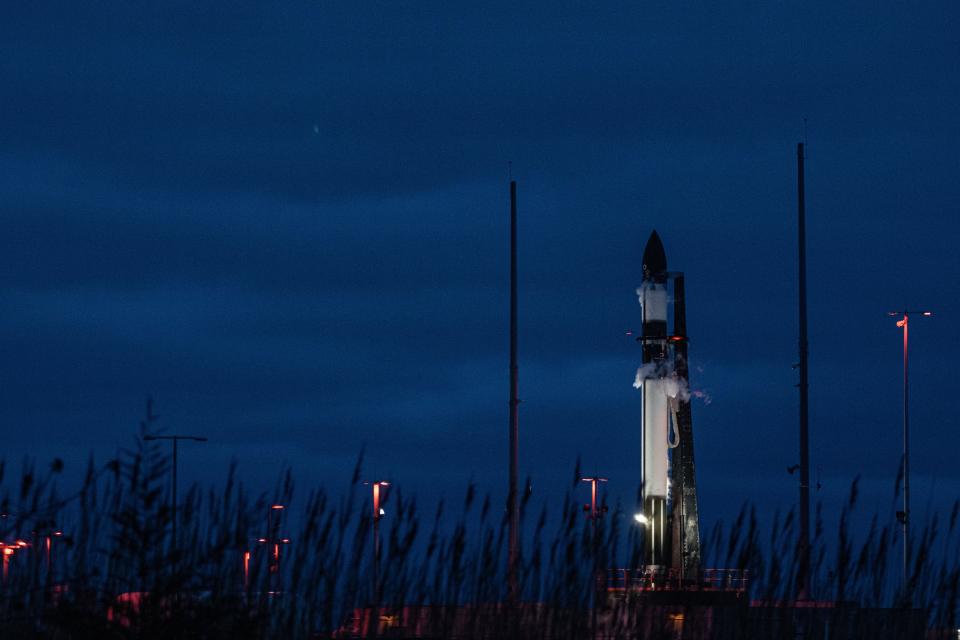 The NROL-123 mission, called ‘Live and Let Fly’, was launched on a Rocket Lab Electron launch vehicle at 03:25 on March 21, 2024, from the Wallops Flight Facility.,
