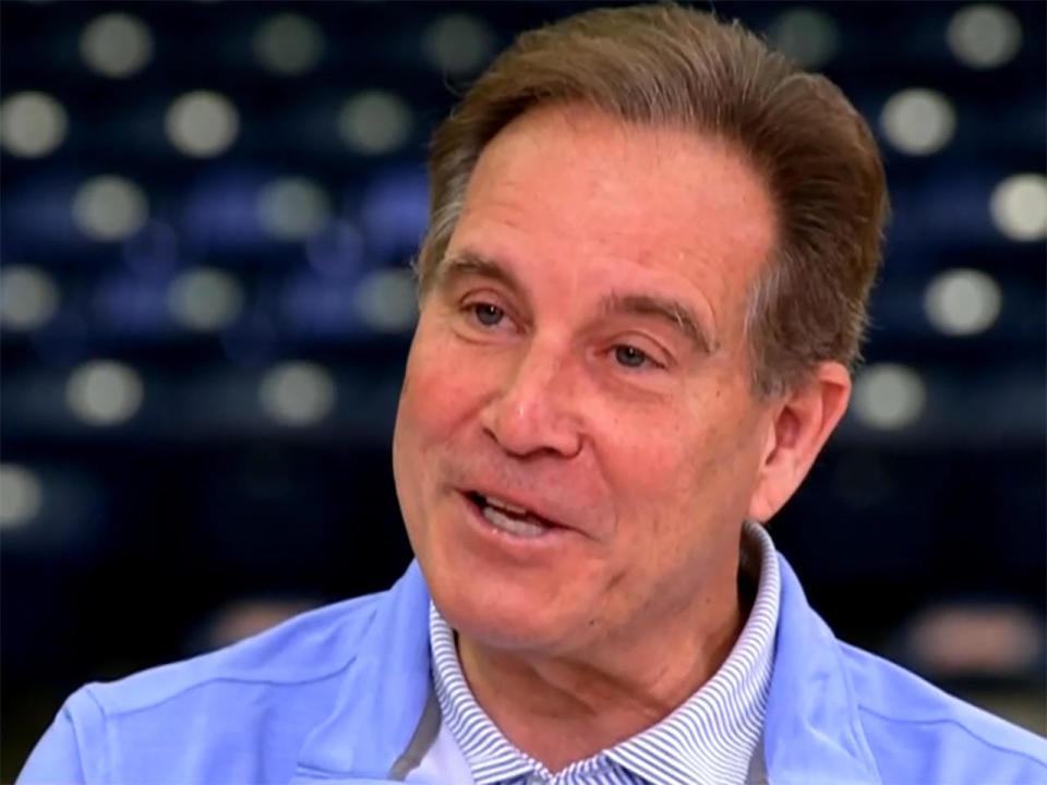 CBS Sports play-by-play announcer Jim Nantz. / Credit: CBS News