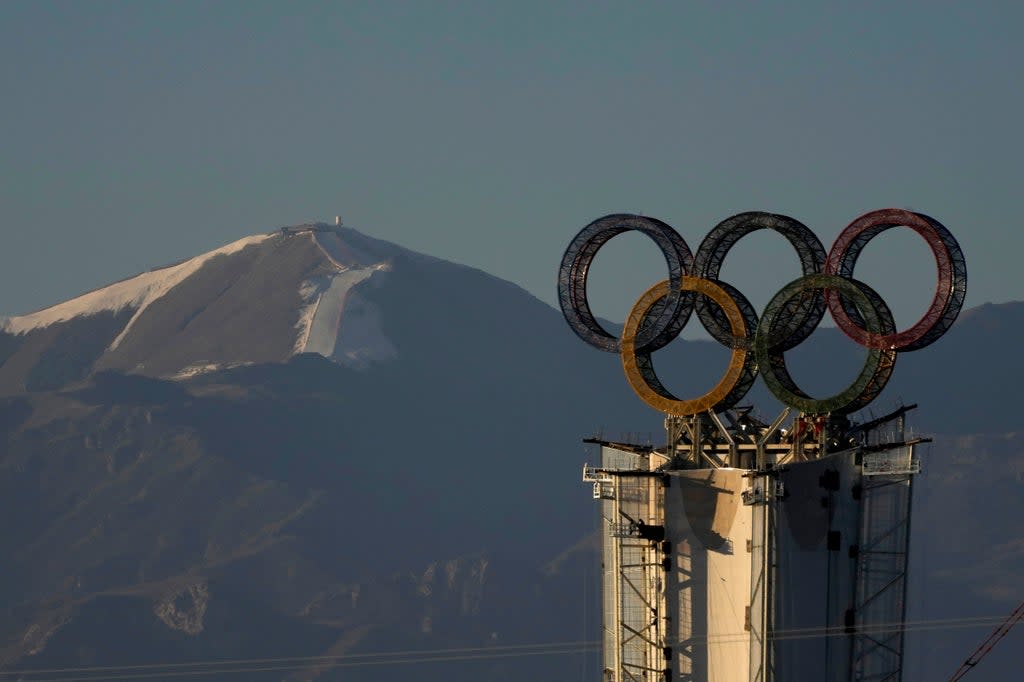 Virus Outbreak China Olympics (Copyright 2022 The Associated Press. All rights reserved.)