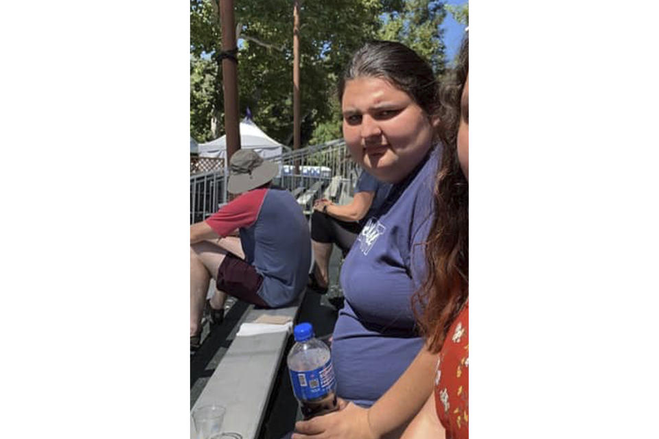 This undated photo provided by Maria G. Zalaya shows Keyla Salazar. She was one of three young people who died when a gunman opened fire at a popular California food festival Sunday. The 13-year-old from San Jose, Calif., died at the scene. (Maria G. Zalaya via AP)