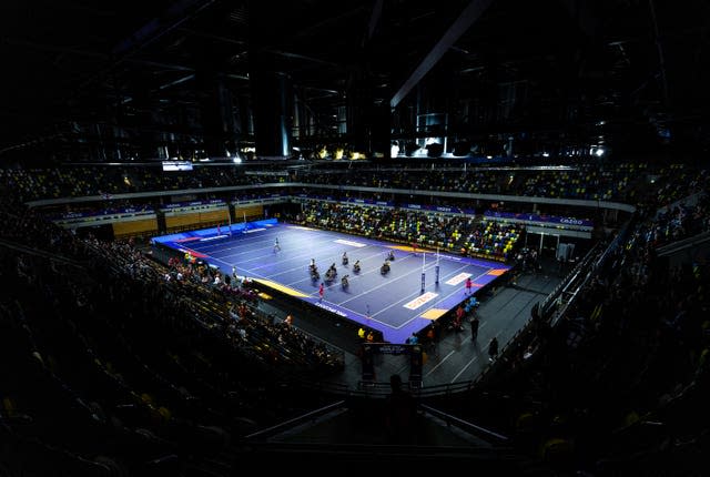 England v Australia – Wheelchair Rugby League World Cup – Group A – Copper Box Arena