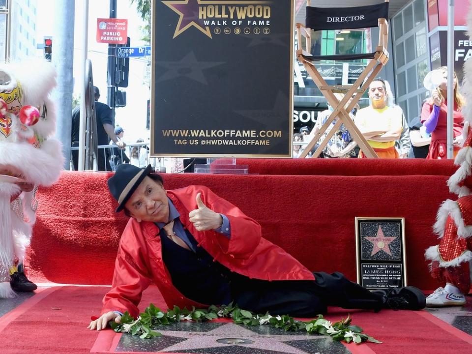 James Hong feiert seinen Stern auf dem Walk of Fame. (Bild: Albert L. Ortega/Getty Images)