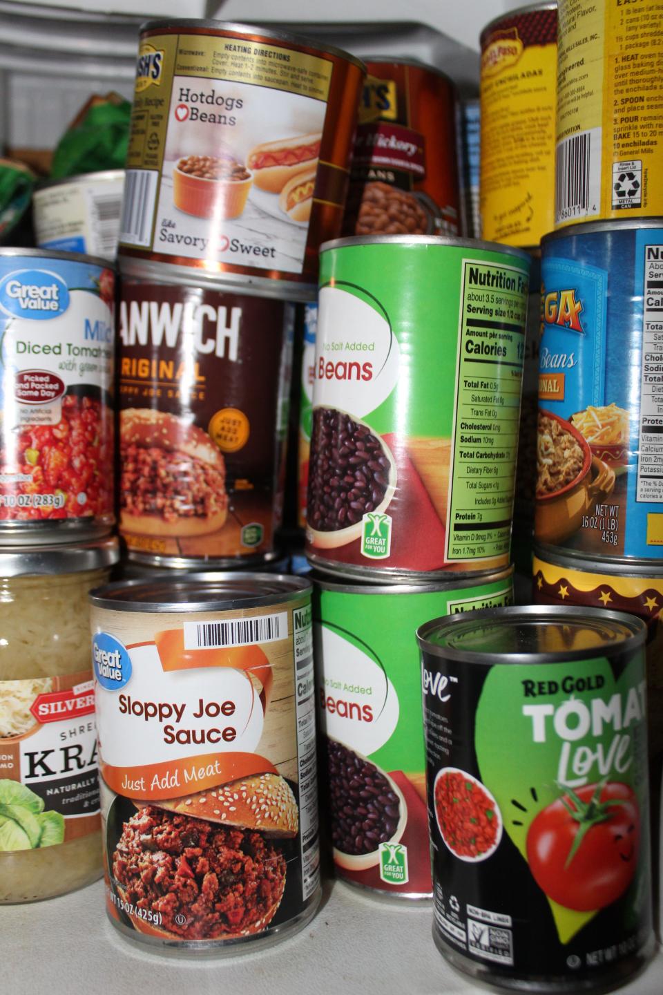 The goal of this food drive is to help restock the shelves of several local food pantries.