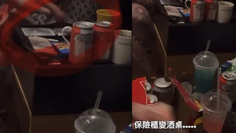 警專學生周女疑似與友人在墾丁一間飯店吸食毒品。圖／翻攝自當事人IG