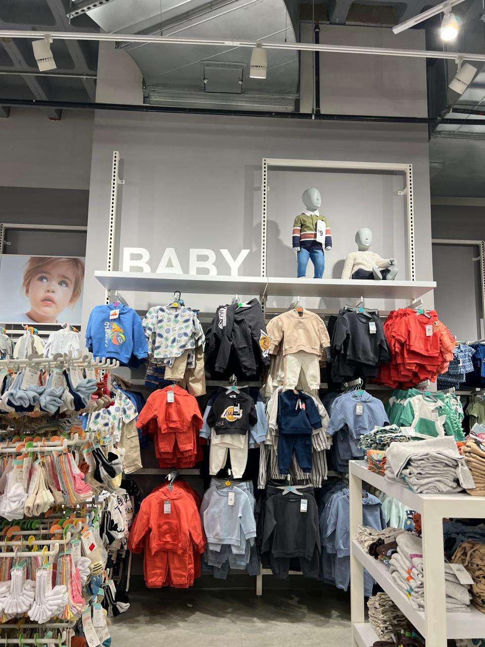 baby primark section