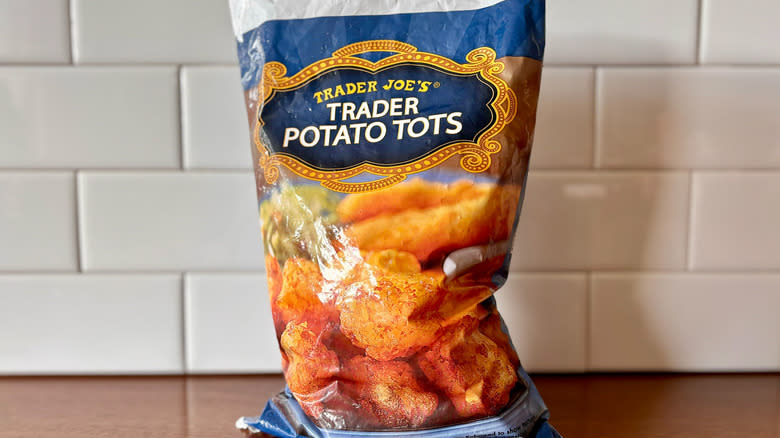 Trader Joe's tater tots bag