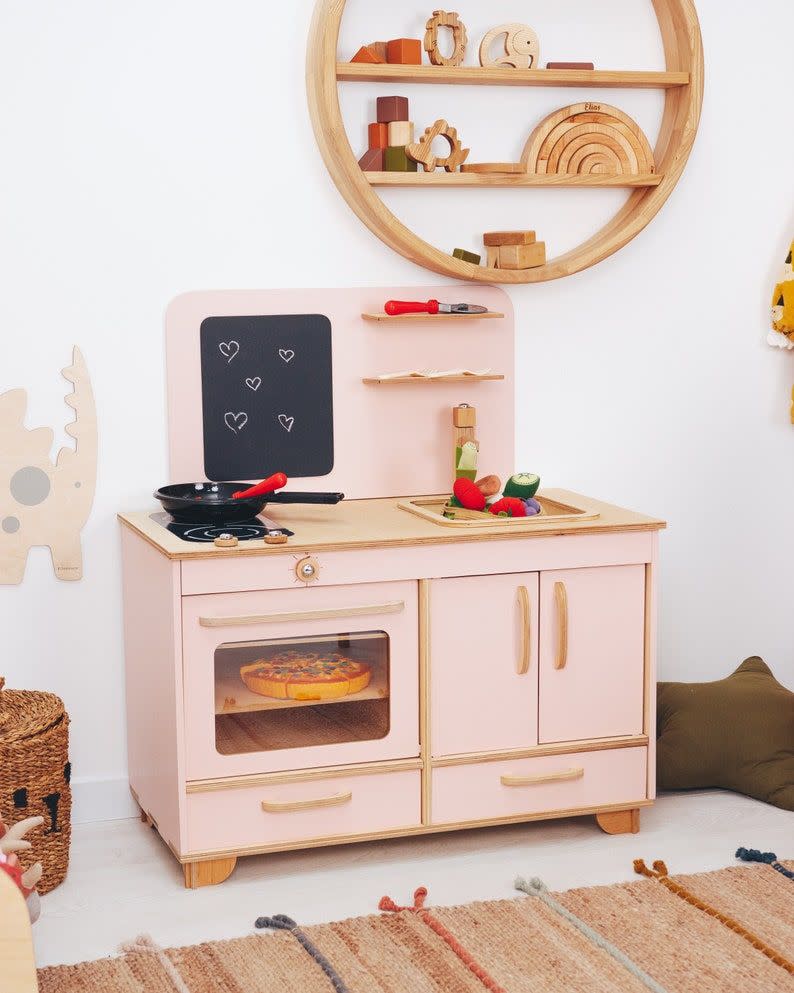 Wooden Play Kitchen