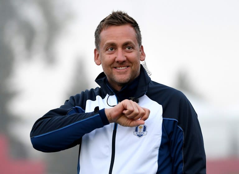 Ian Poulter will be one of seven Europe players in Paris aged over 35 years old