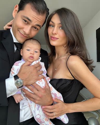 <p>Sammy Piccininni/ Instagram</p> Emilio Vitolo and Sammy Piccininni with their daughter, Angelina