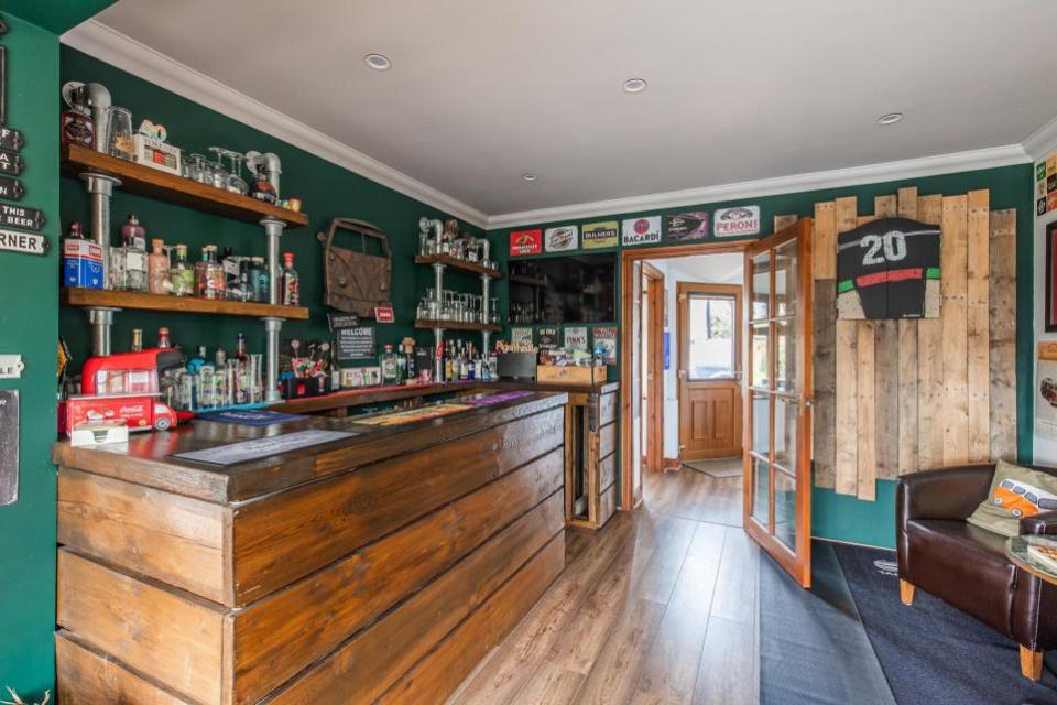 Eastern Daily Press: The self-contained annexe is home to its own private bar, 'The Pig and Whistle'