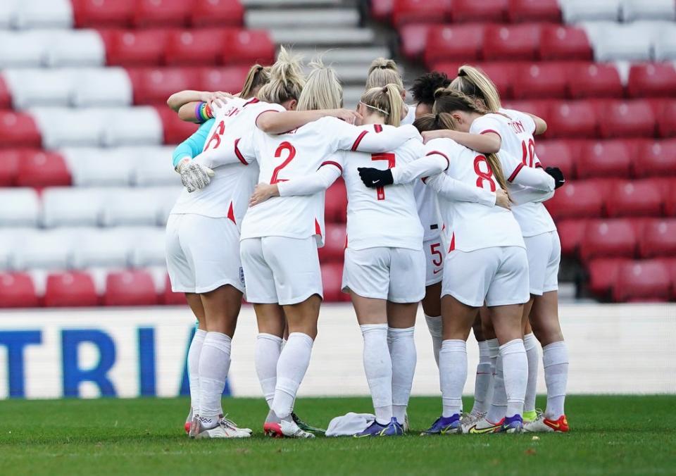 England finished 2021 top of Group D in World Cup qualifying (Zac Goodwin/PA) (PA Wire)