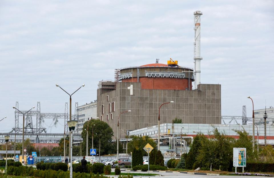 Moscow seized the vast power plant in southern Ukraine in March (Reuters)