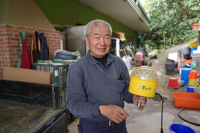 竹市農友學習生物防治荔枝椿象