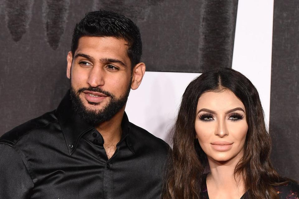 Amir Khan and Faryal Makhdoom (Getty Images)