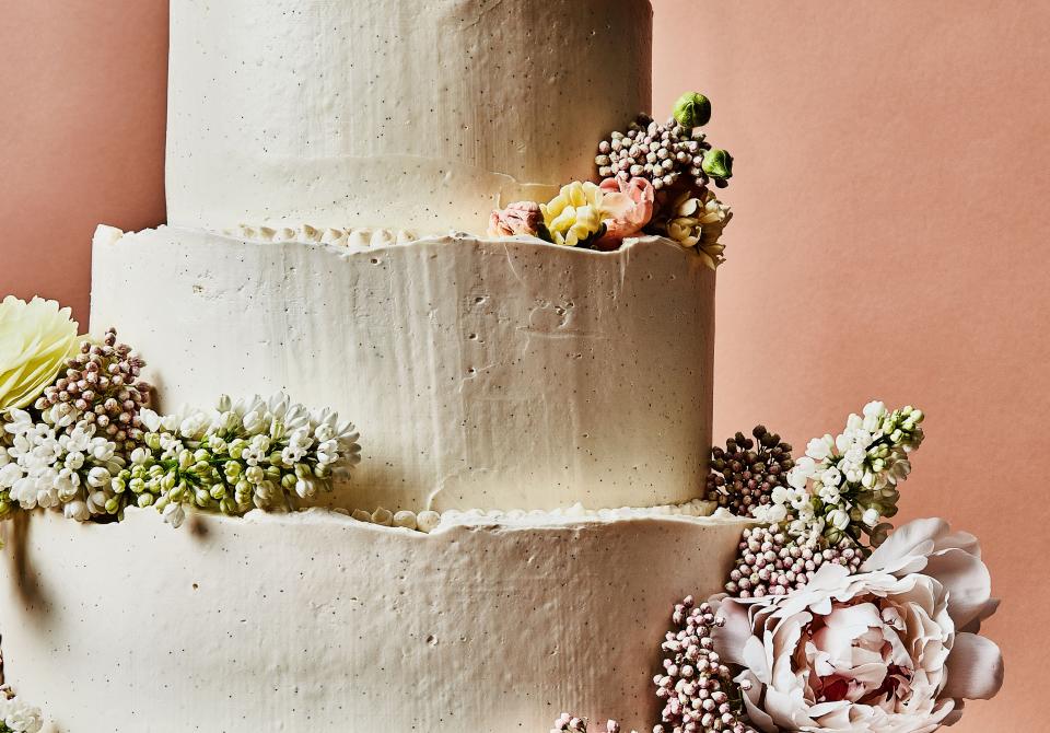 Prince Harry and Meghan Markle are getting married, which seemed like a good reason to bake a lemon and elderflower cake with raspberry filling and buttercream frosting.