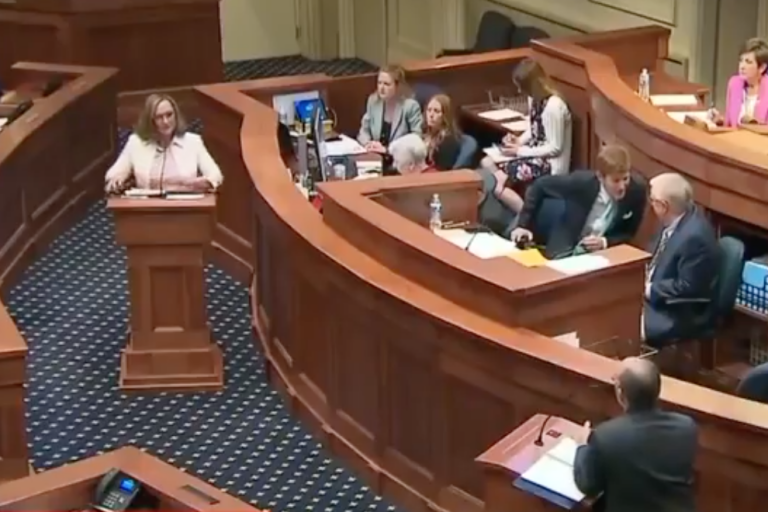 An Alabama senator is being praised for her tough questioning of a Republican colleague over the state’s law banning nearly all abortions. Speaking ahead of the chamber’s vote, Democrat Vivian Davis Figures raised the issue of victims of rape and incest being banned from having a termination. Ms Davis Figures grilled Republican senator Clyde Chambliss, who is one of the co-sponsors behind the abortion bill.“Do you know what it’s like to be raped?” she asked, to which Mr Chambliss replied, “No ma’am I don’t.”She followed with: “Do you know what it’s like to have a relative commit incest on you?”“On me? No ma’am,” Chambliss responded.“Yes you. Okay so that’s one of those traumas that a person experiences just like that child experienced and to take that choice away from that person who had such a traumatic act committed against them, to be left with the residue of that person if you will, to have to bring that child into this world and be reminded of that every single day.”The video has since been widely shared, with many people on social media thanking the senator for her defence of women's right to choose.Ms Davis Figures is one of four women elected to serve in the 35-member chamber. She introduced an amendment to criminalise vasectomies, but was defeated 21 to 5. Since then, Alabama Governor Kay Ivey has signed the abortion ban bill, in the latest move towards overturning Roe v Wade.Pro-choice activists vow to block the enforcement of the Alabama bill, which would be America's strictest anti-abortion law.Governor Ivey, an anti-abortion Republican, said in a statement: “To the bill's many supporters, this legislation stands as a powerful testament to Alabamians deeply held belief that every life is precious and that every life is a sacred gift from God.“To all Alabamians, I assure you that we will continue to follow the rule of law.”