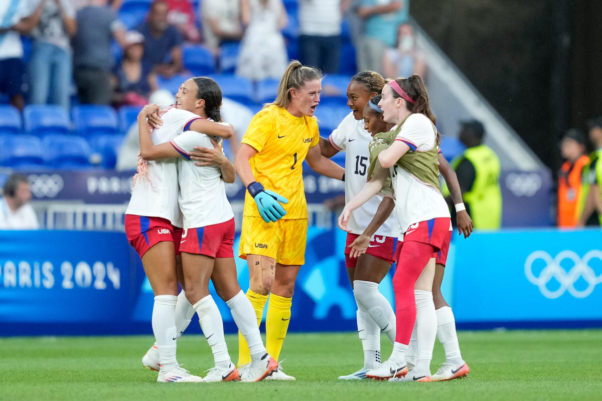 2024 Paris Olympics USWNT will face Brazil in gold medal match on