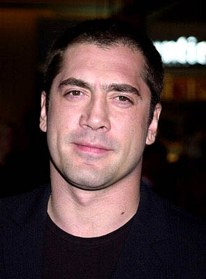 Javier Bardem at the Hollywood premiere for The Dancer Upstairs
