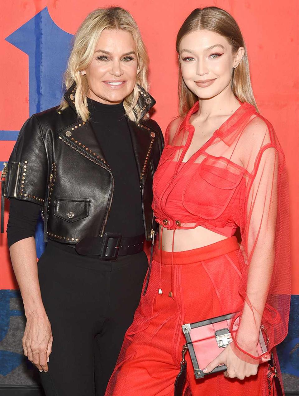 Yolanda Hadid and Gigi Hadid