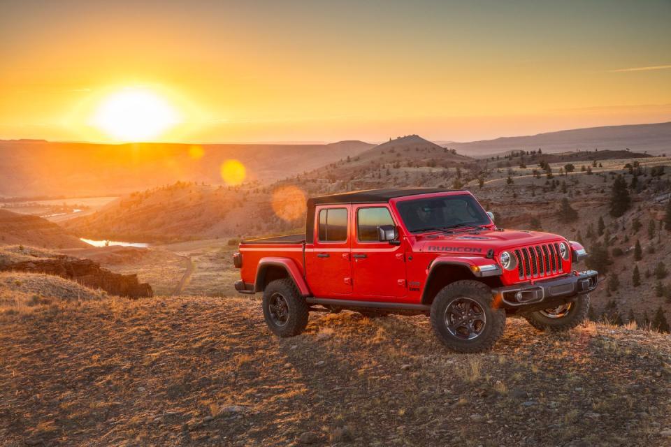 <p>Jeep is keenly aware that its bread is buttered with the anachronism of stick axles, but that, alas, is a Jeep thing, endowing the Wrangler lineup and the Gladiator with usable suspension articulation and supreme off-road capability.</p>