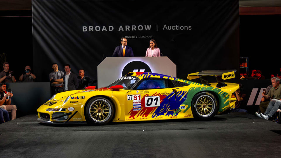 5: 1997 Porsche 911 GT1 Rennversion Coupe—$7,045,000 (Broad Arrow Auctions)