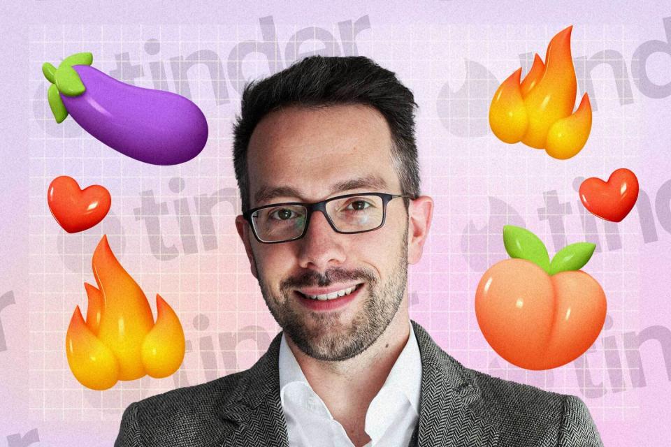 Sexualwissenschaftler Richard Lemke sagt, dass Tinder, entgegen seines Images, nicht nur für unverbindliche Affären genutzt werde. - Copyright: Johanna Möller / Getty Images: layritten / Collage: Dominik Schmitt