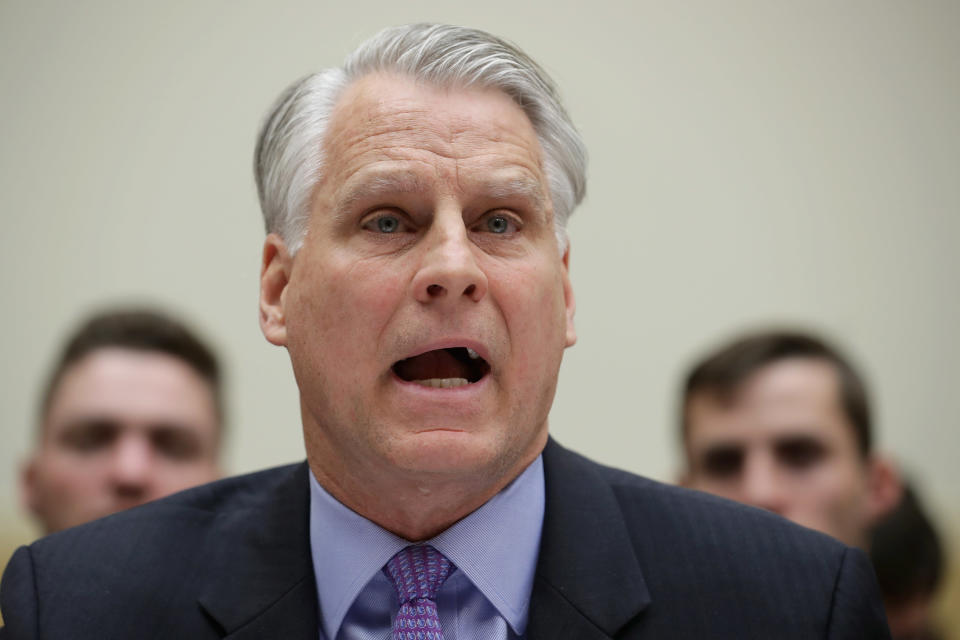 Former congressman and 9/11 commissioner Tim Roemer at a hearing.