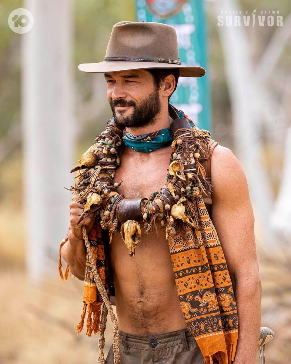 Emmett Pugh on Survivor.