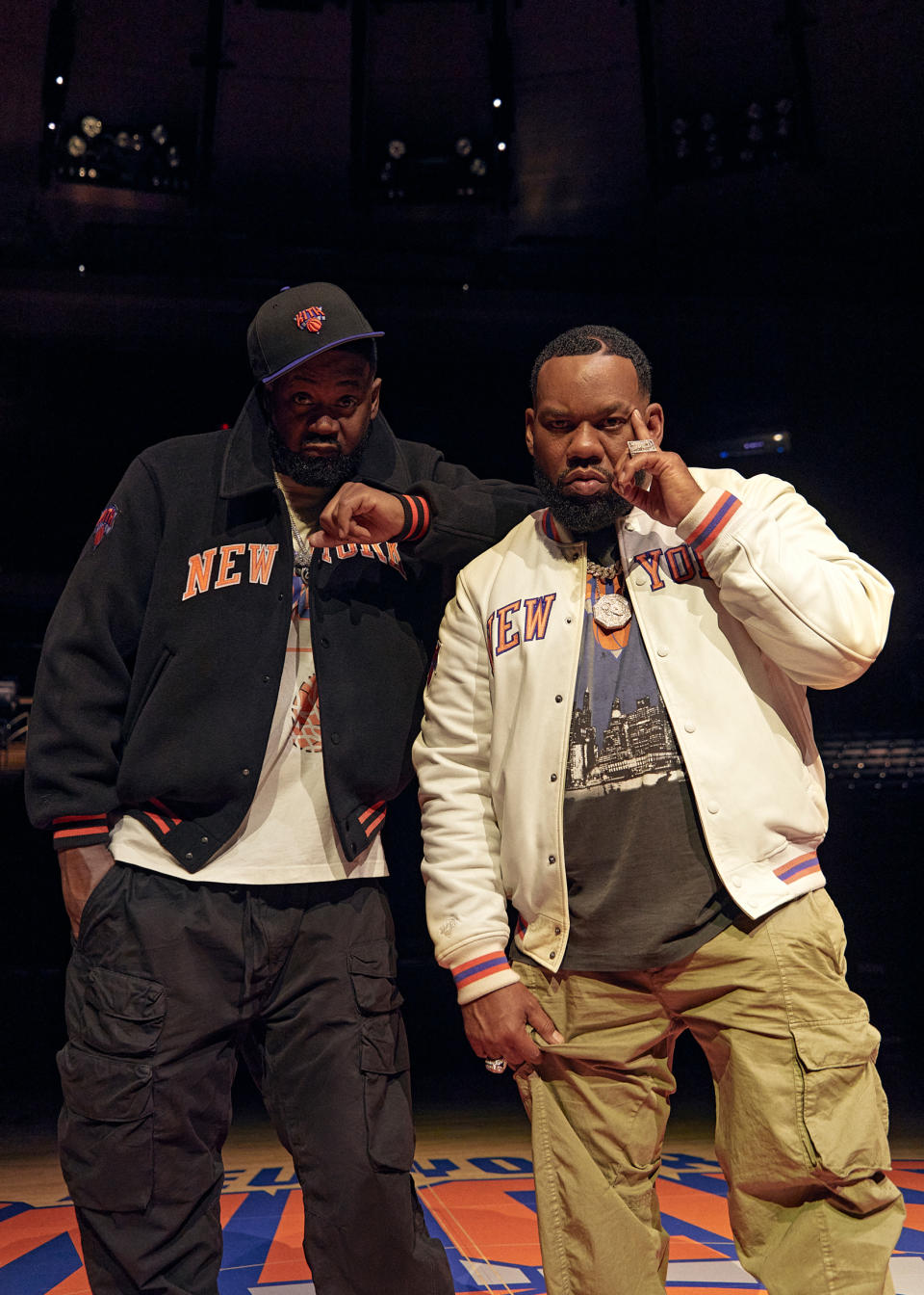 Raekwon & Ghostface Killah for Kith and the New York Knicks.