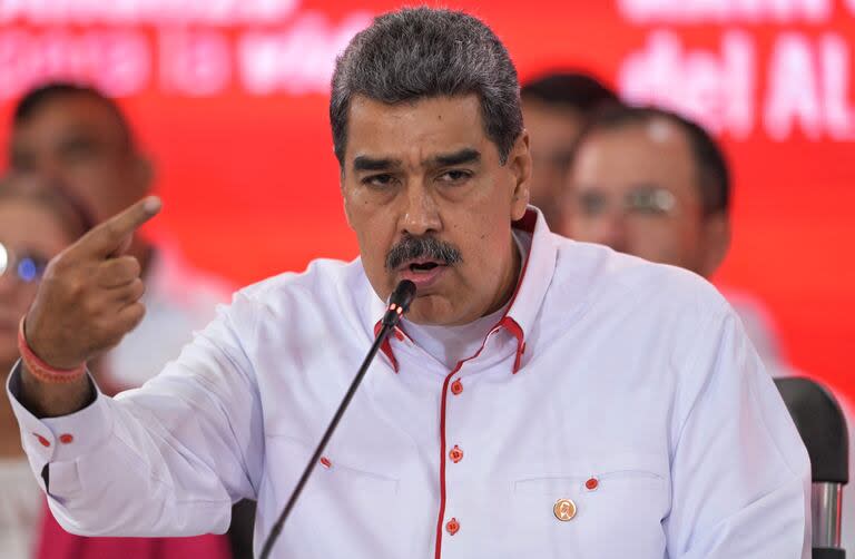 El presidente Nicolás Maduro, en una cumbre en Caracas. (JUAN BARRETO / AFP)