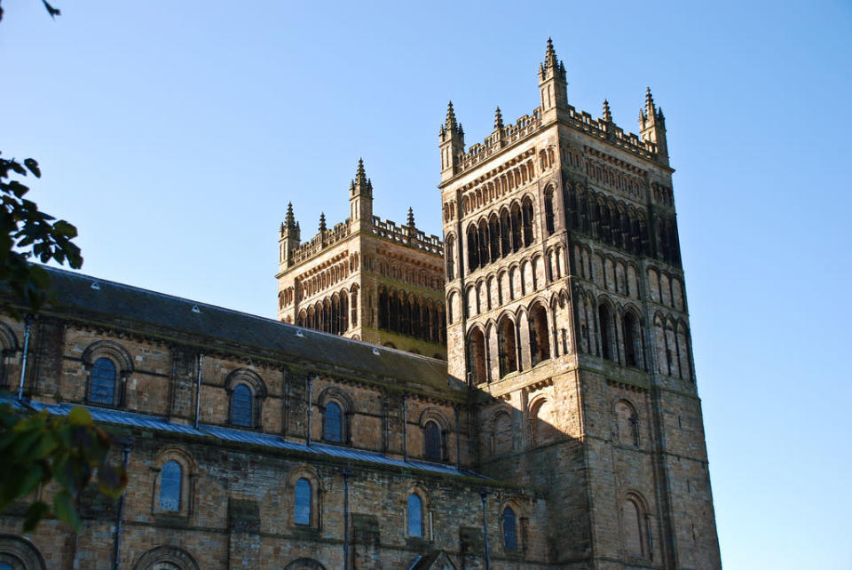 Old and new walk side by side rather well in Durham