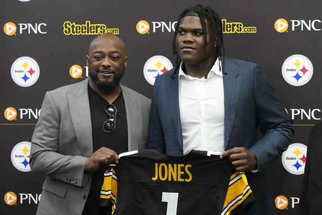 NFL Draft: Steelers rookie Broderick Jones to honor late Georgia OL ...