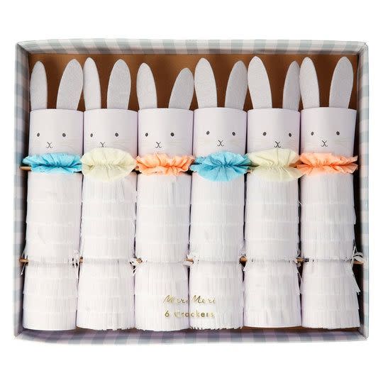 Fringed Bunny Crackers (set of 6)