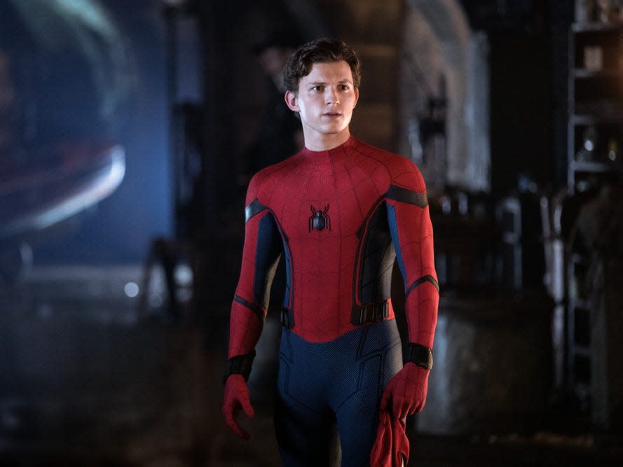 tom holland spiderman far from home