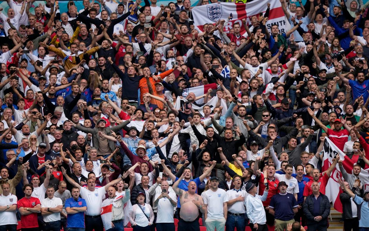 Event trials have included Euro 2020 matches at Wembley Stadium -  Frank Augstein/ Pool AP