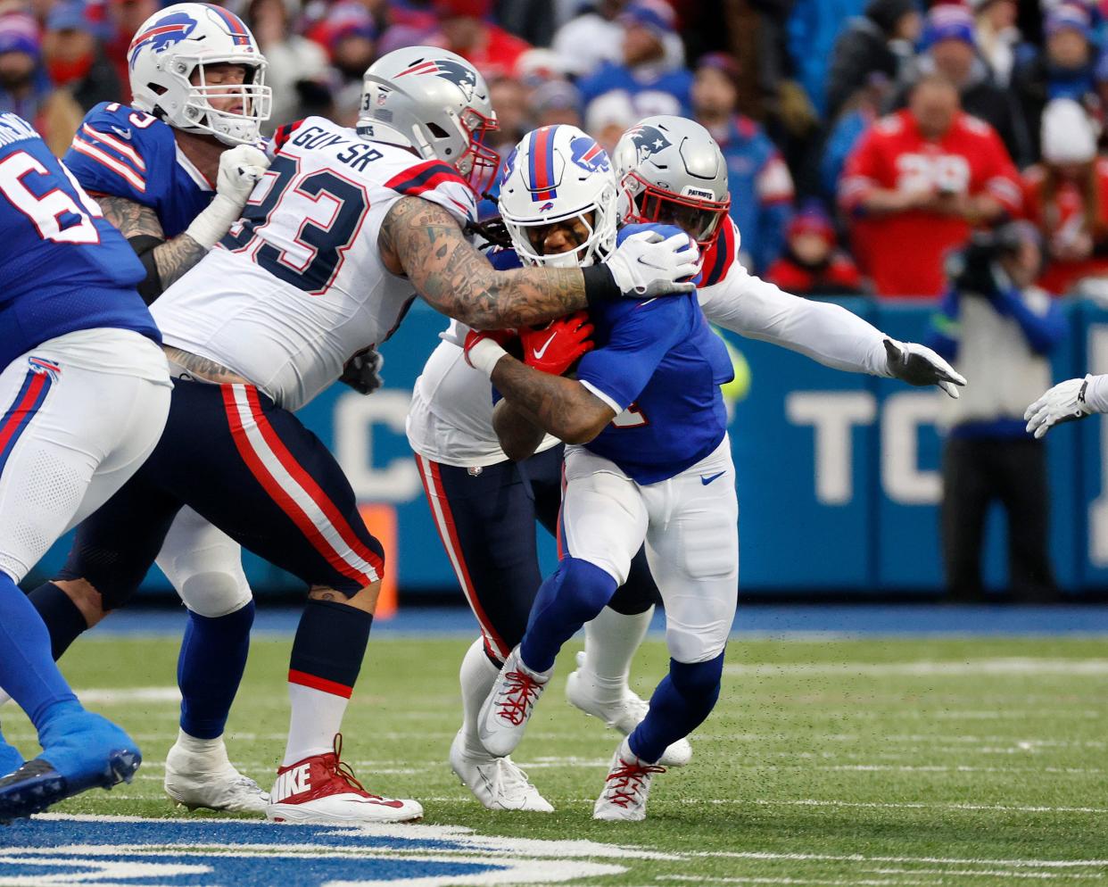 James Cook will need to step up and have a big game for the Bills if the expected snowstorm affects the Buffalo passing game.