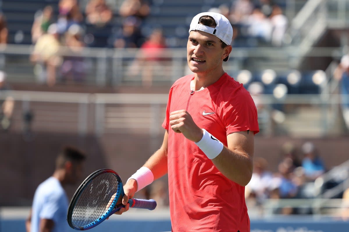 Going strong: Jack Draper has reached the second week of a Grand Slam for the first time  (Getty Images)