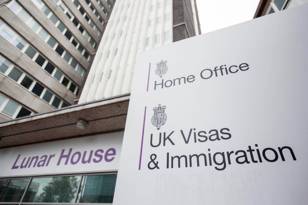 The headquarters of UK Visas and Immigration, a division of the Home Office (Rick Findler/PA) (PA Archive)